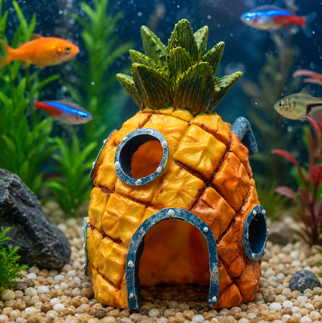 Spongebob Aquarium Decor