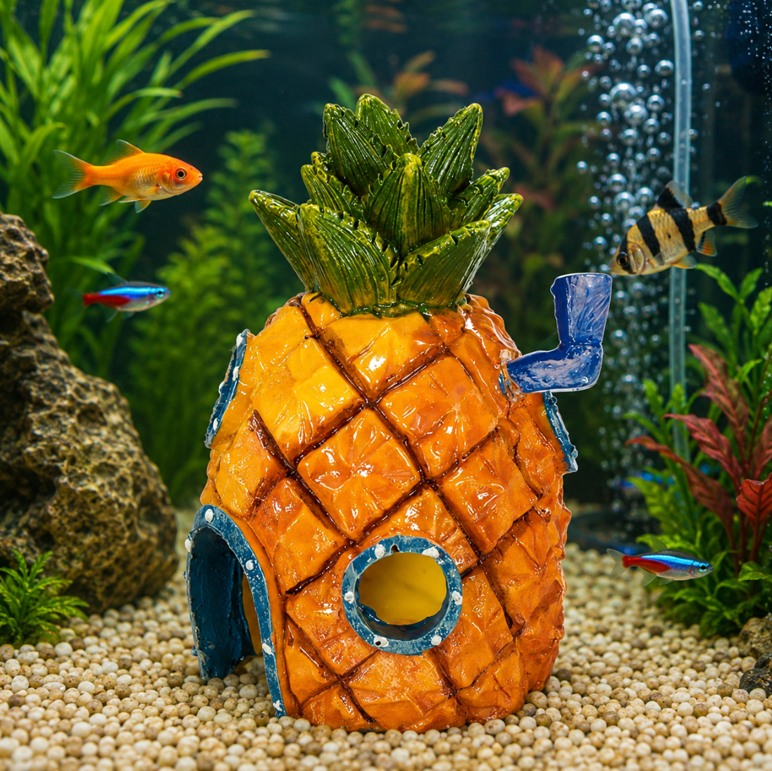 Spongebob Aquarium Decor