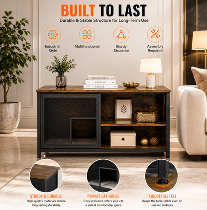 Wooden Crate – Furniture-Style