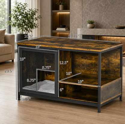Wooden Crate – Furniture-Style