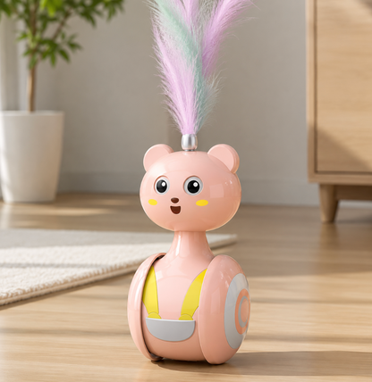 Interactive Feather Toy