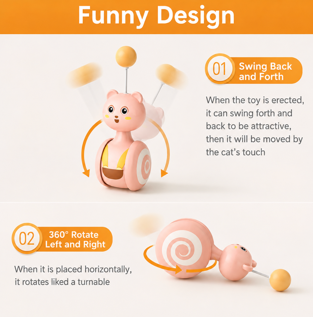 Interactive Feather Toy