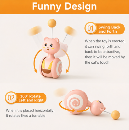 Interactive Feather Toy