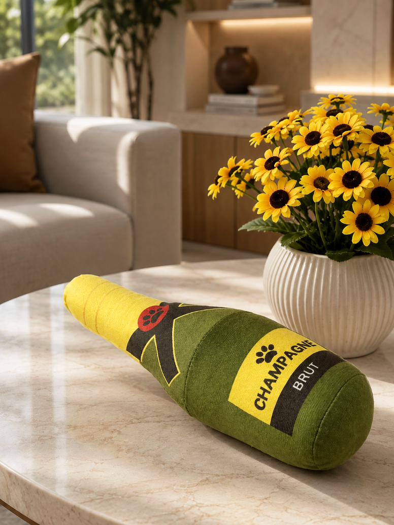 Wine Bottle Pet Toys