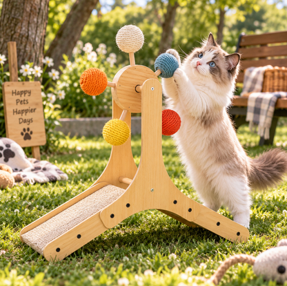 Cat Scratching Wheel