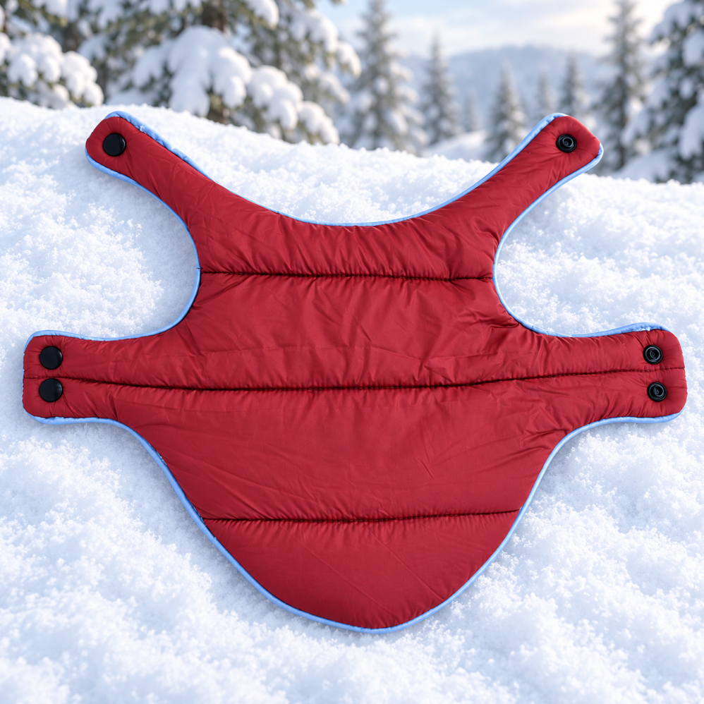 Reflective Fleece Dog Winter Jacket