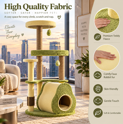 Avocado Cat Tower