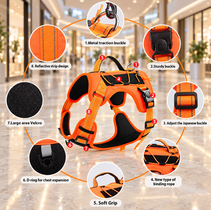 Secure No-Pull Dog Harness