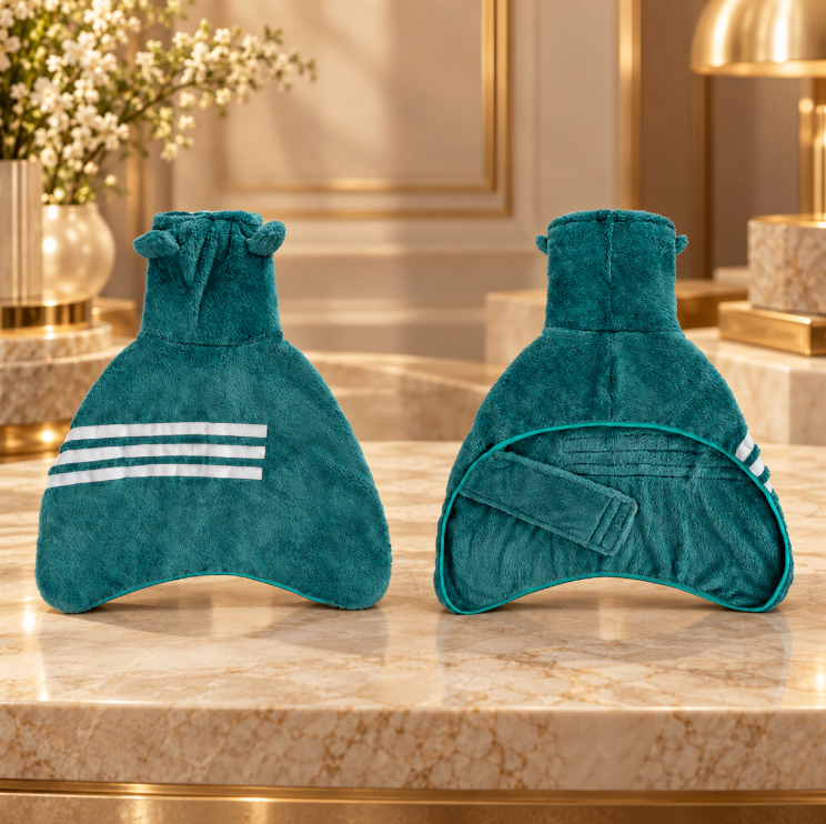 Quick-Dry Dog Bathrobe