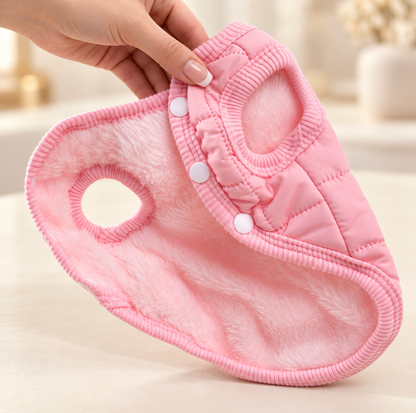 Warm Fleece Dog Coat