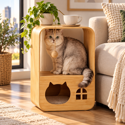 Multi-Functional Cat House & Night Stand