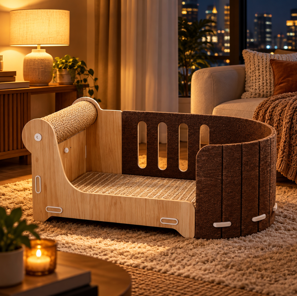 Sisal Cat Scratching Post & Lounger