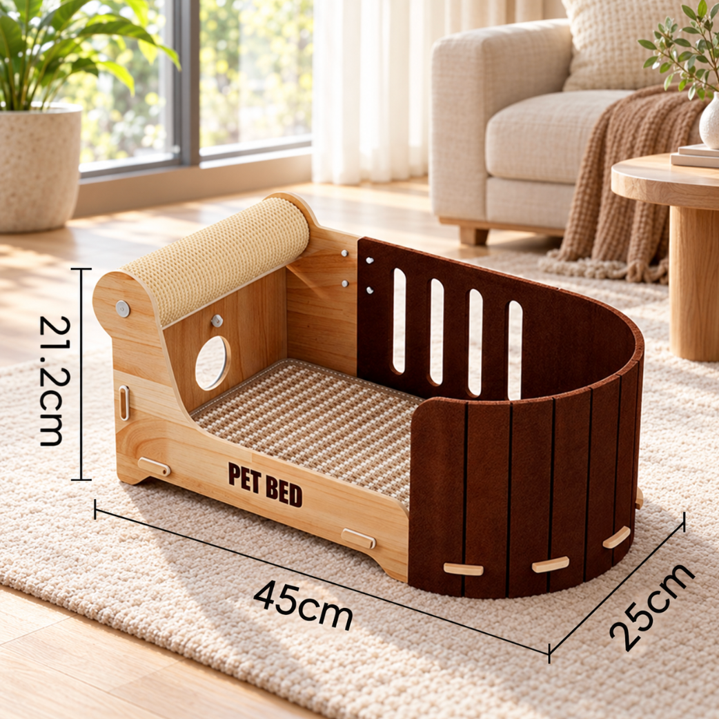 Sisal Cat Scratching Post & Lounger