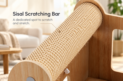 Sisal Cat Scratching Post & Lounger