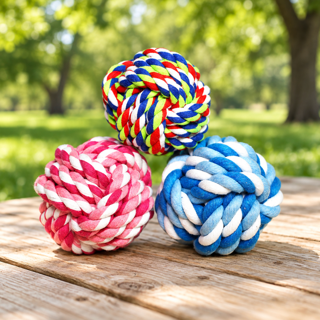 Pet Toy Rope Ball