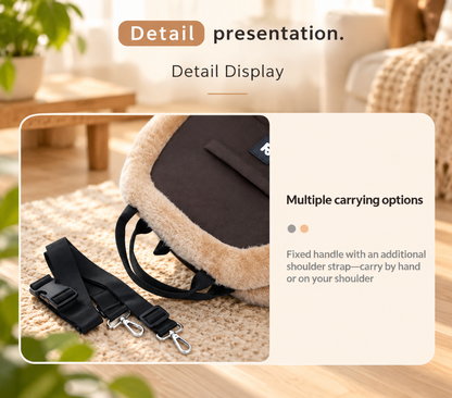 Portable Crossbody Pet Carrier Bag