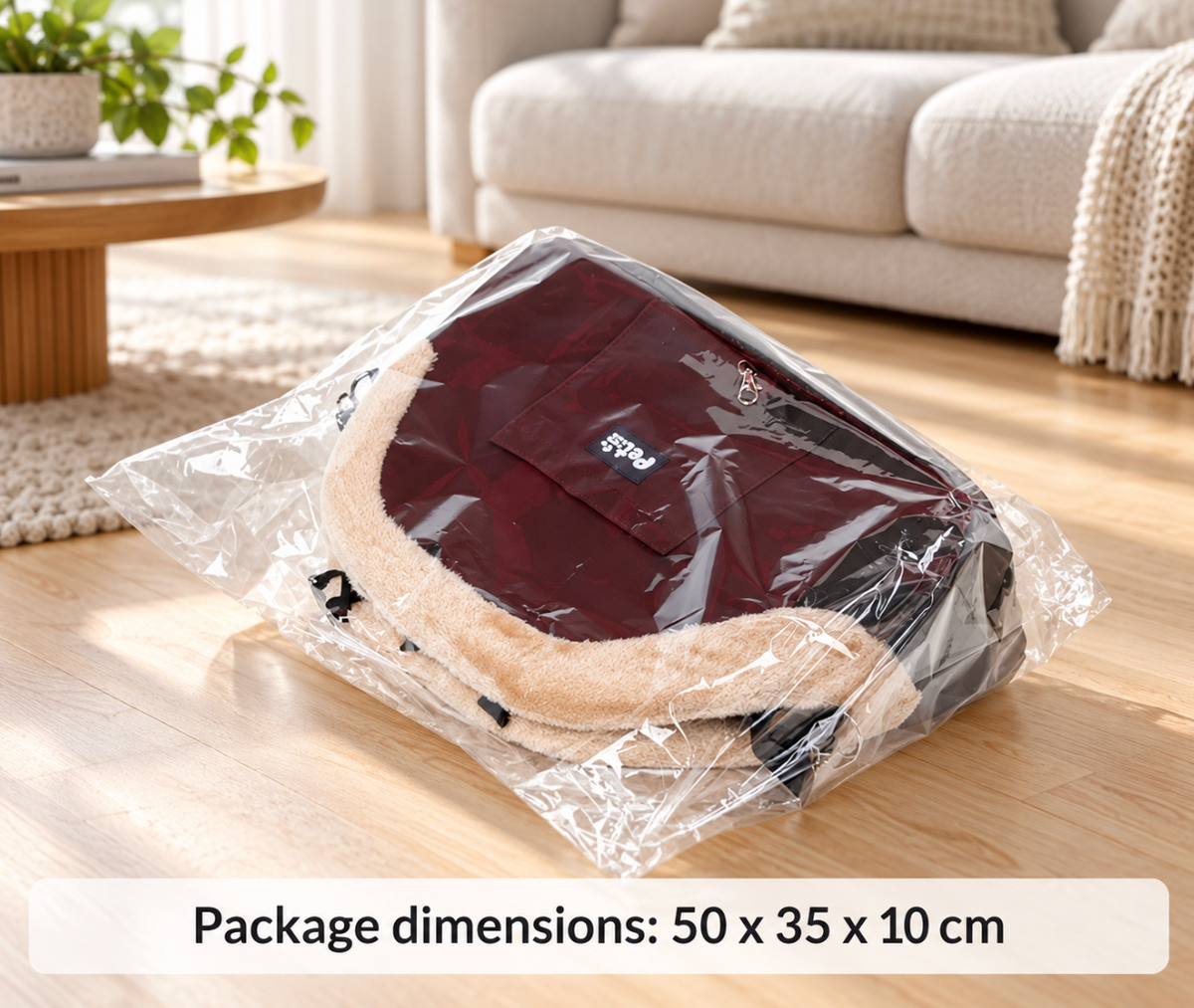 Portable Crossbody Pet Carrier Bag