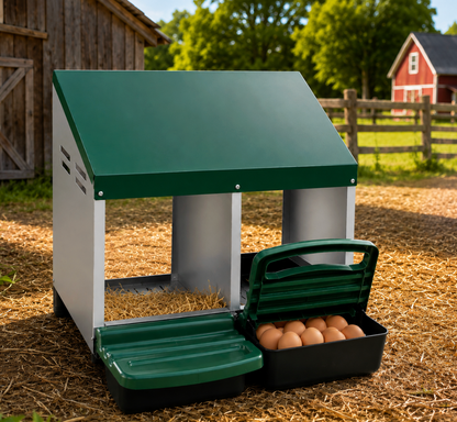 Dual-Compartment Chicken House