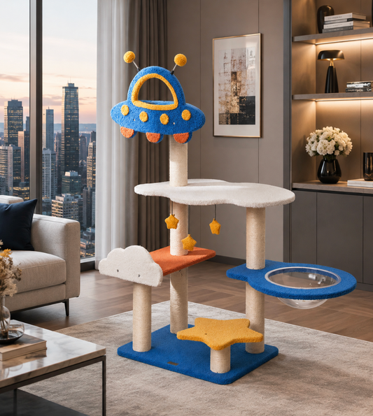 49' Space Cat Tree