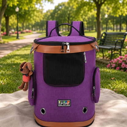 Travel-Ready Pet Backpack