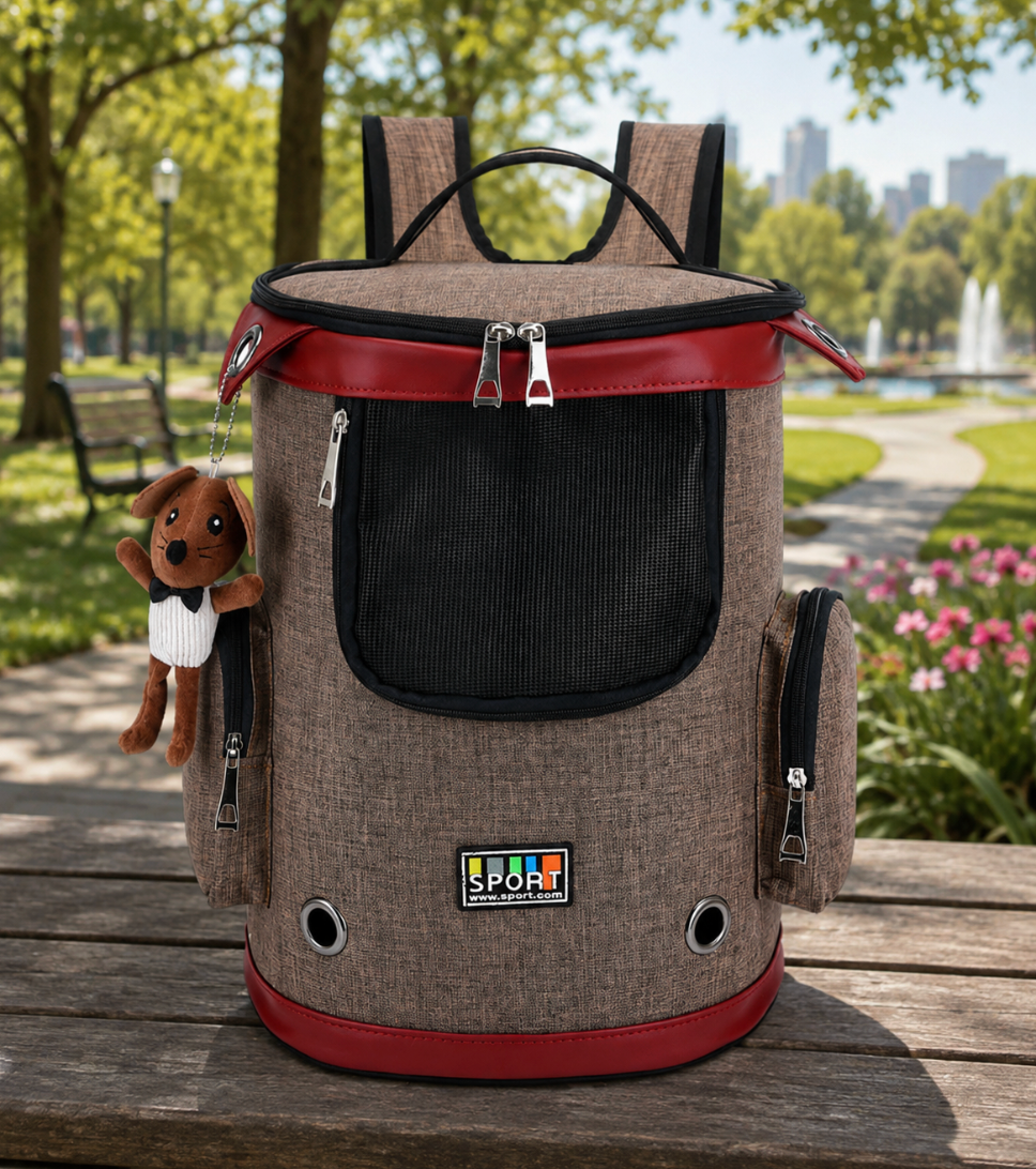 Travel-Ready Pet Backpack