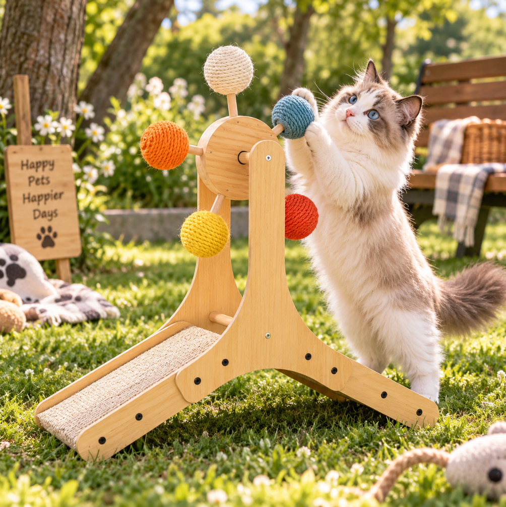 Cat Scratching Wheel