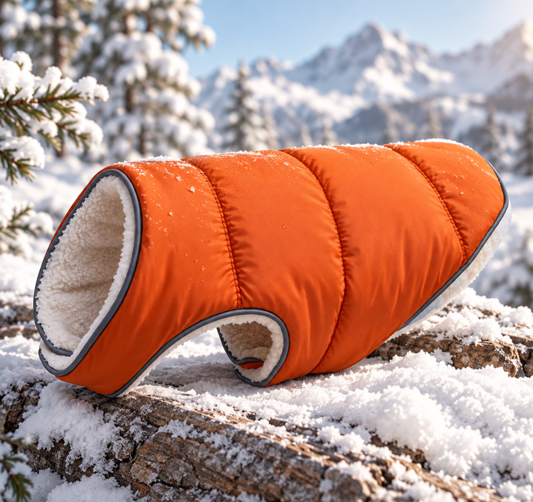 Reflective Fleece Dog Winter Jacket