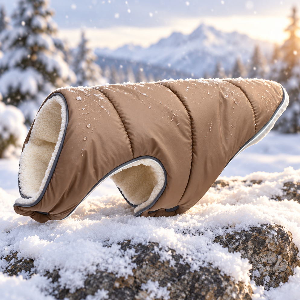 Reflective Fleece Dog Winter Jacket