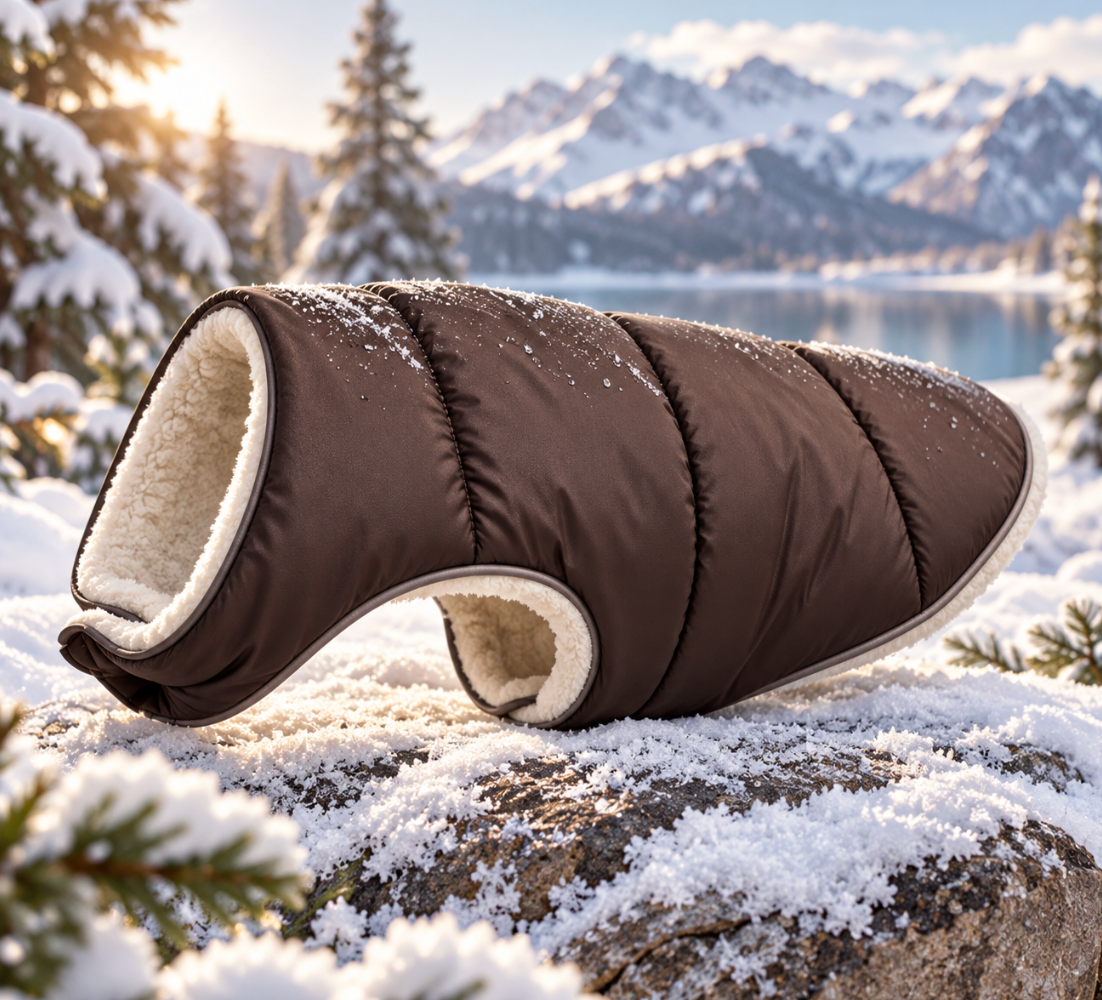 Reflective Fleece Dog Winter Jacket
