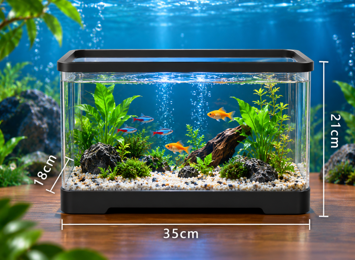 Elite ClearView Acrylic Fish Tank