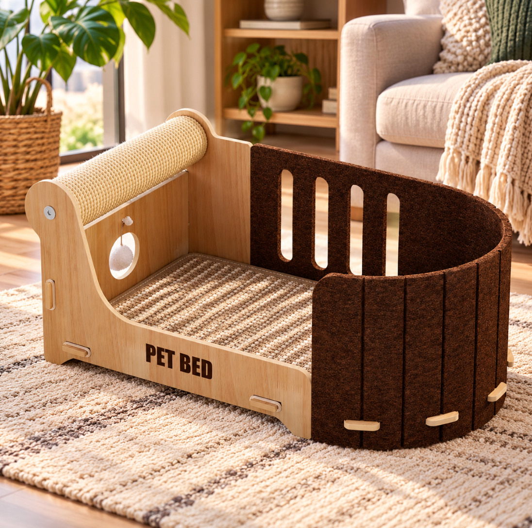 Sisal Cat Scratching Post & Lounger