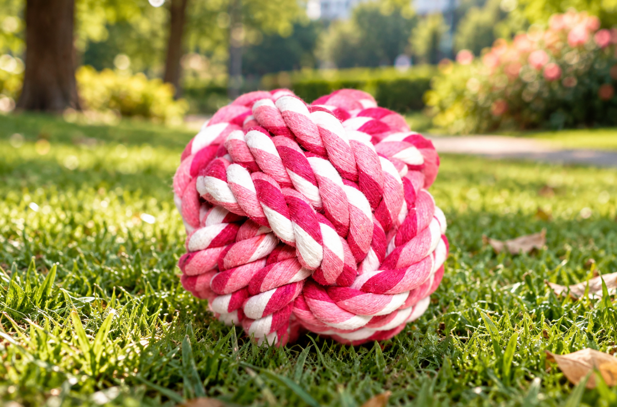 Pet Toy Rope Ball