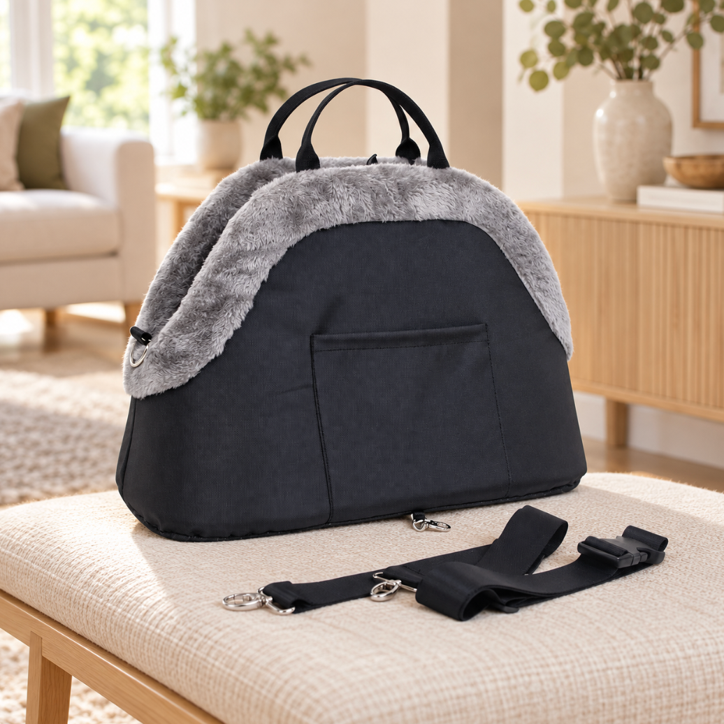 Portable Crossbody Pet Carrier Bag